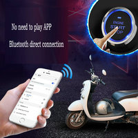 Clé de télécommande intelligente avec alarme antivol 48/60/72V, Bluetooth, application mobile requise, démarrage à une touche