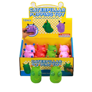 Novedad 2025: Juguete Antiestrés de Gusano Saltarín con Ojos Verdes 3D, Regalo Perfecto para Niños y Niñas, Juguete Sensorial con Ojos Grandes - Product Image 1