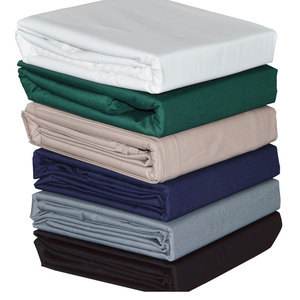 Vente en gros de magnifiques ensembles de draps de lit en microfibre à motif uni, 1500 fils, pour usage hôtelier, 4 pièces - Product Image 5