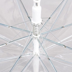 <span class=keywords><strong>Parapluie</strong></span> long transparent tendance, semi-automatique, avec logo personnalisé, idéal pour les voyages et la photographie, protection soleil et pluie, vente en gros - Product Image 6