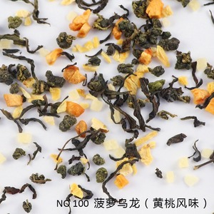 Thé aux fruits séchés saveur naturelle ananas oolong, vente chaude, commande OEM avec emballage personnalisé - Product Image 4