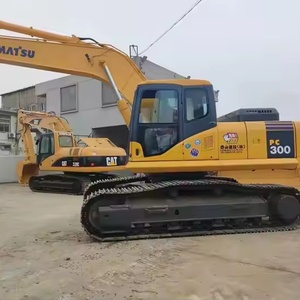 Excavadora Komatsu Pc300 usada en excelentes condiciones de trabajo de 30 toneladas, excavadora original usada con bajas horas de trabajo a la venta - Product Image 1