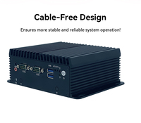 Ordinateur industriel portable, faible consommation d'énergie, sans ventilateur, Intel AlderLake N2840 N95 N97 N100, Wind10 Wind11 Linux DDR4 Wifi Dual Lan Mini PC