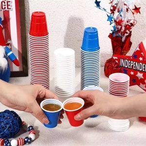 Thân thiện với môi BPA free 2oz dùng một lần <span class=keywords><strong>PS</strong></span> nhựa mini ly tùy chỉnh bên ly cho đồ uống lạnh cho sử dụng hàng ngày - Product Image 2