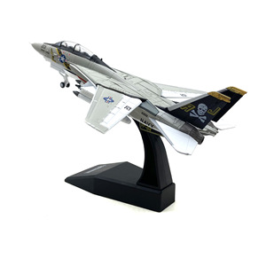 Modelo <span class=keywords><strong>de</strong></span> Avión <span class=keywords><strong>de</strong></span> Combate F-14 Tomcat <span class=keywords><strong>de</strong></span> la Marina <span class=keywords><strong>de</strong></span> la Armada Estadounidense a Escala 1/100, <span class=keywords><strong>de</strong></span> Metal Fundido a Presión, para Colección - Product Image 1
