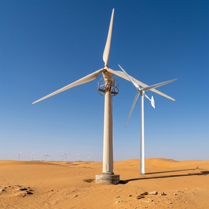 Potente Generador Eólico Horizontal de Baja Velocidad con Control de Paso de Onda de 200kW, Accionamiento Directo por Imán, Diámetro de Rotor de 22m, 30m 3 - Product Image 2