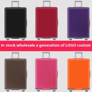 Housses de protection pour valises à roulettes personnalisées avec logo par sublimation, en spandex, avec fermeture éclair, vente en gros - Product Image 2