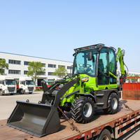 Chargeuse-pelleteuse chinoise à prix abordable 15-20 tonnes, mini-chargeuse-pelleteuse diesel 4x4, tracteur