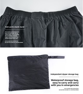 Ensemble de vêtements de travail réfléchissants pour hommes et femmes, imperméable et pantalon épaissis pour le voyage, la moto et les activités électriques en extérieur - Product Image 6