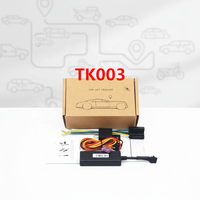 Traceur GPS TK003 GSM 2G avec coupure de carburant à distance, relais de coupure d'alimentation, localisateur antivol en temps réel pour la surveillance de flottes de voitures/motos/taxis via PC
