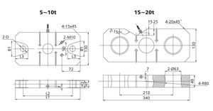 Customized Stainless Steel Lift <strong>Compression</strong> <strong>Load</strong> <strong>Cell</strong> Force Sensors &amp; <strong>Load</strong> <strong>Cells</strong> Product - Product Image 2