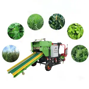 Farm Use Cow Cattle Sheep Silage Baler Machine Feed Round Wrapper Baler For Silage