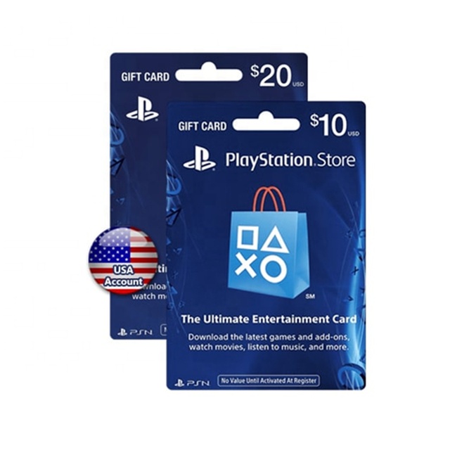 365日間のシェルフライフSonyPlayStatione Store PS4PS VitaギフトカードUS $10 PSNカード