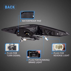 Luces Traseras LED para Mazda 3 Aexla, Ensamblaje de Luces Traseras, DRL Dinámico, Señal de Giro Secuencial, Lente Ahumada - Product Image 6