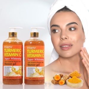 <span class=keywords><strong>Gel</strong></span> <span class=keywords><strong>de</strong></span> <span class=keywords><strong>Ducha</strong></span> Corporal Orgánico O Carly <span class=keywords><strong>con</strong></span> Vitamina C y Cúrcuma, Aclarante, Hidratante y Exfoliante, Cuidado Corporal para Mujeres - Product Image 1