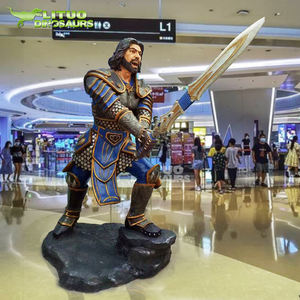 Statue de personnage de <span class=keywords><strong>jeu</strong></span> <span class=keywords><strong>en</strong></span> <span class=keywords><strong>ligne</strong></span> Kassadin <span class=keywords><strong>en</strong></span> fibre de verre GRP - Product Image 6
