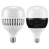 Ampoule LED en aluminium à ailettes, culot E27, ultra-lumineuse, 100W haute puissance, économe en énergie, certifiée CE, 20000 heures, 6500K, pour entrepôt