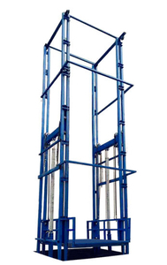 Lager Hydraulische vertikale Einzel führungs schiene Typ Wand montage Mini-Industrie fracht aufzug und Boden fracht <span class=keywords><strong>lift</strong></span> - Product Image 2