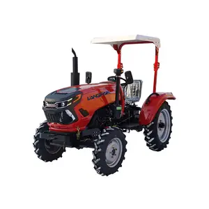 Saillong 4X4 Wheel 4wd 40hp 50hp 60hp 90hp 90hp Tractor Voorlader Farm Tuin Tractor Met Optionele Onderdelen