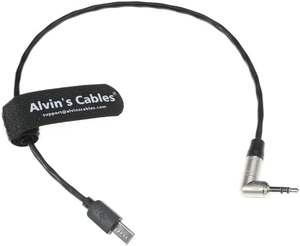 Cable Tentacle Timecode de Alvins Cables para <span class=keywords><strong>Sony</strong></span> FX3 |   FX30 |   <span class=keywords><strong>A7S3</strong></span> |   Cable de sincronización de tiempo A1 para cámara, de 3.5mm TRS a Micro USB - Product Image 6