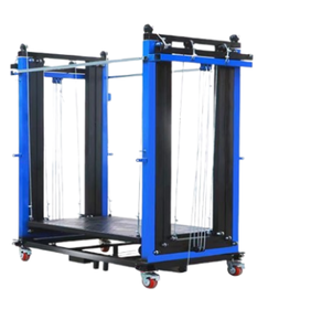 Custom 500kg 2-6m elektrik Remote Control perancah Platform aman Portable mengangkat Hoist - Product Image 5