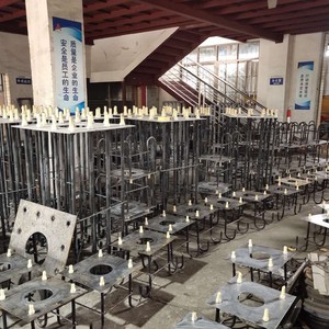 ฐานยึดโรงงาน M12 ขนาด 30 นิ้ว แบบเชื่อมต่อด้วยสลักเกลียวชุบสังกะสี สำหรับงานก่อสร้างอาคาร - Product Image 1
