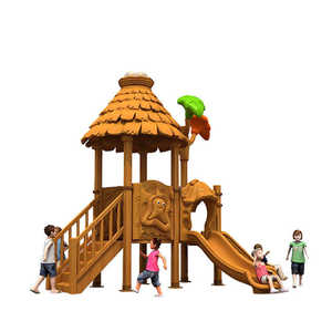 Parque Infantil Comercial para Niños al Aire Libre, Equipo de Juegos Redondo para Niños, Tobogán para Niños al Aire Libre - Product Image 1