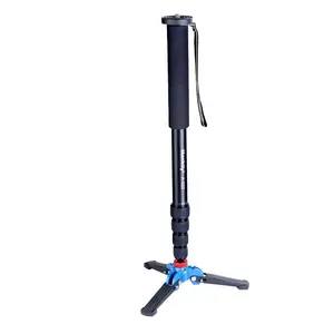 China Fabrikant Monopod Aluminium Selfie Stok Wandelstok Flexibele Multi Functie Monopod