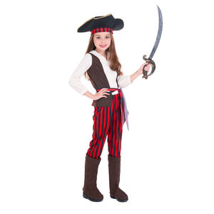 Set kostum anak-anak pesta tema karnaval Makeup gaun peran bermain peran putri anak perempuan poliester kualitas tinggi - Product Image 1