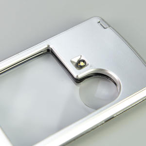 पोर्टेबल 3/6x कार्ड-शैली मैग्निफायर एचडी बुजुर्गों और बच्चों के लिए मैग्निफायर कार्ड पढ़ने वाले बच्चों के लिए - Product Image 2