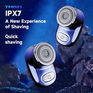 Afeitadoras Eléctricas Recargables para Hombre, Mini Afeitadora Impermeable, Afeitadora Portátil de Bolsillo para Coche - Product Image 3