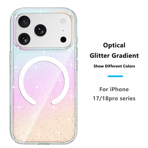 เคสกันเหลืองแบบไล่สีประกายวิบวับ สำหรับ iPhone17 18 Pro  รับทำโลโก้ ขายส่งจำนวนมาก - Product Image 6