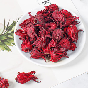 Il tè di Roselle è uno dei tè di fiori che spesso prepariamo con acqua. Ha un sapore agrodolce ed è molto delizioso. - Product Image 4
