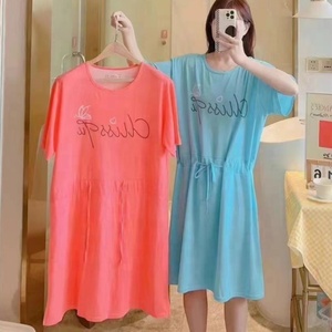 New Nightgowns for Women Soft Pajamas Short Sleeve Night Oversize T-shirt Casual Comfortable Sleepwear <strong>Sleep</strong> Dress <strong>Sleep</strong> <strong>Tee</strong> - Product Image 5