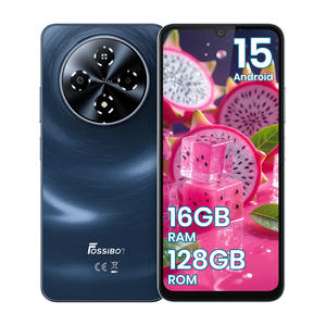 Teléfono Inteligente Resistente a Impactos FOSSiBOT S5 IP68, Pantalla HD+ IPS de 6.88 Pulgadas y 120 Hz, Batería de 6000 mAh, Cámara de 13 MP, 4+128 GB, Android 15, OTG, 4G, Doble SIM - Product Image 1