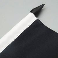 Drapeau de table promotionnel personnalisé 10x15cm avec support pour bureau, vente en gros Belgique
