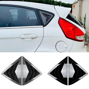 Body Kit Rear <b>Window</b> Shutter Cover Trim <b>Window</b> Louver Side <b>Vent</b> Trim for Ford Fiesta MK7 7.5 2008-2017 Car Accessories - Product Image 1