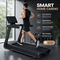 Caminadora Inteligente para el Hogar K-FIT GSTC-5810 de Construcción Premium, Motor de CA de 3.5KW, Inclinación Automática de 20 Niveles, 20KMH, Plataforma Enorme de 580mm para Gimnasio