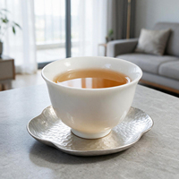 Sous-verre en métal écologique à motif marteau losange, design classique, résistant à la chaleur, pour tasses, collations et bonbons