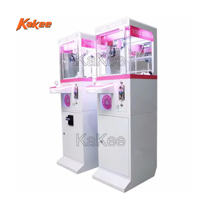 Popular Mini Claw Game Machine Coin Operated Vending <strong>Supplier</strong> Bulk Sale Cartoon Footballs <strong>Key</strong> <strong>Rings</strong> Doll Claw Machine - Product Image 1