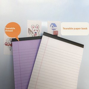 Youjin thương hiệu <span class=keywords><strong>A5</strong></span> xách tay máy tính xách tay đơn giản ngang dòng A4 kế hoạch đầy màu sắc xé ghi chú <span class=keywords><strong>Pad</strong></span> lá lỏng lẻo tính năng tùy chỉnh - Product Image 2