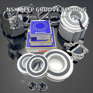 Roulement à billes à gorge profonde en acier chromé de haute qualité, simple rangée, <span class=keywords><strong>6204zz</strong></span>, 6204-2rsh, 6205, 6206, 6207, échantillon gratuit disponible - Product Image 2