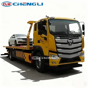 <b>Flatbed</b> Tow <b>Truck</b> Flat Bed Towing 6X4 <b>Flatbed</b> <b>Truck</b> for Sale 350HP Heavy-Duty Recovery Vehicle (CLW Custom-Built) - Product Image 6