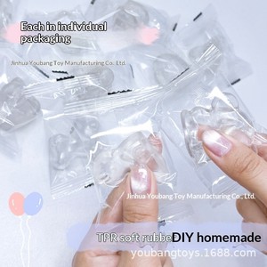 <span class=keywords><strong>ลูกบอล</strong></span>เปล่า DIY ขนาด 4-5 ซม. รูปทรงต่างๆ ของเล่นบีบสัตว์เลี้ยงน่ารัก ของเล่นบีบยางนุ่ม บรรเทาความเครียด ทำมือ สำหรับเด็กผู้ชาย ยอดเยี่ยมมาก - Product Image 4