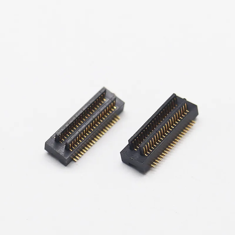 보드에 커넥터 보드 연결 0.5mm 피치 위치 08-100pin 높이 1.0mm 2.0mm 직각 결합 측면 엔트리 유형 BTB 커넥터