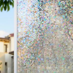 Vinilo Decorativo para Ventanas Moderno y Personalizado, Papel de Privacidad para Baño, Película de PVC Transparente Opaca para Ventanas - Product Image 3