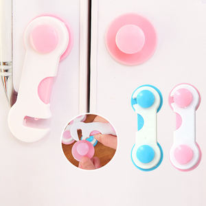 Trava de Segurança ABS para Porta de Armário, Gaveta de Refrigerador para Crianças, Fechadura Plástica Segura para <span class=keywords><strong>Beb</strong></span>ês - Product Image 2