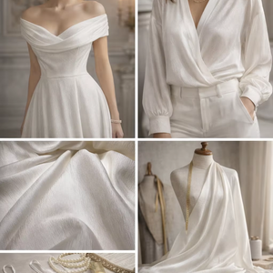 <span class=keywords><strong>ผ้า</strong></span><span class=keywords><strong>ไหม</strong></span>วิสโคสแจ็คการ์ดซาตินลายเส้นลายเปลือกไม้ สำหรับชุดเดรส เสื้อเบลาส์ และแฟชั่นหรูหรา - Product Image 1