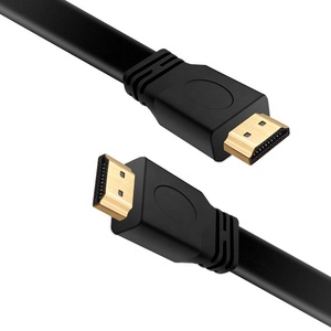 4K per 2.0 HDMI ad alta velocità cavo piatto sottile maschio maschio colorato CCS conduttore per LED LCD TV Monitor proiettore altoparlante <span class=keywords><strong>Audio</strong></span>