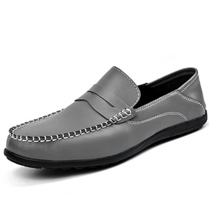 Mocassins en Cuir Véritable pour Hommes – Légers, Décontractés, Idéaux pour le Bureau, les Fêtes, les Mariages – Faciles à Enfiler – Été, Automne, Hiver – Approvisionnement Direct Usine - Product Image 4